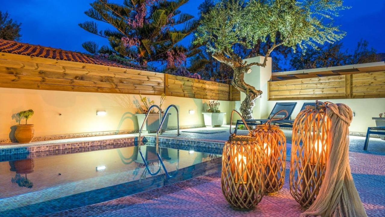 Coral Villa Tragaki Eksteriør bilde